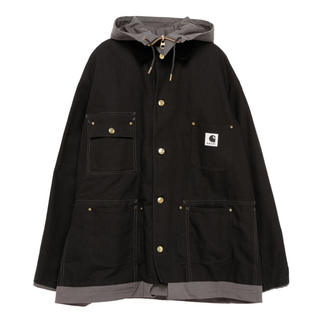 サカイ(sacai)の即納 2 sacai Carhartt WIP リバーシブル Duck Coat(カバーオール)