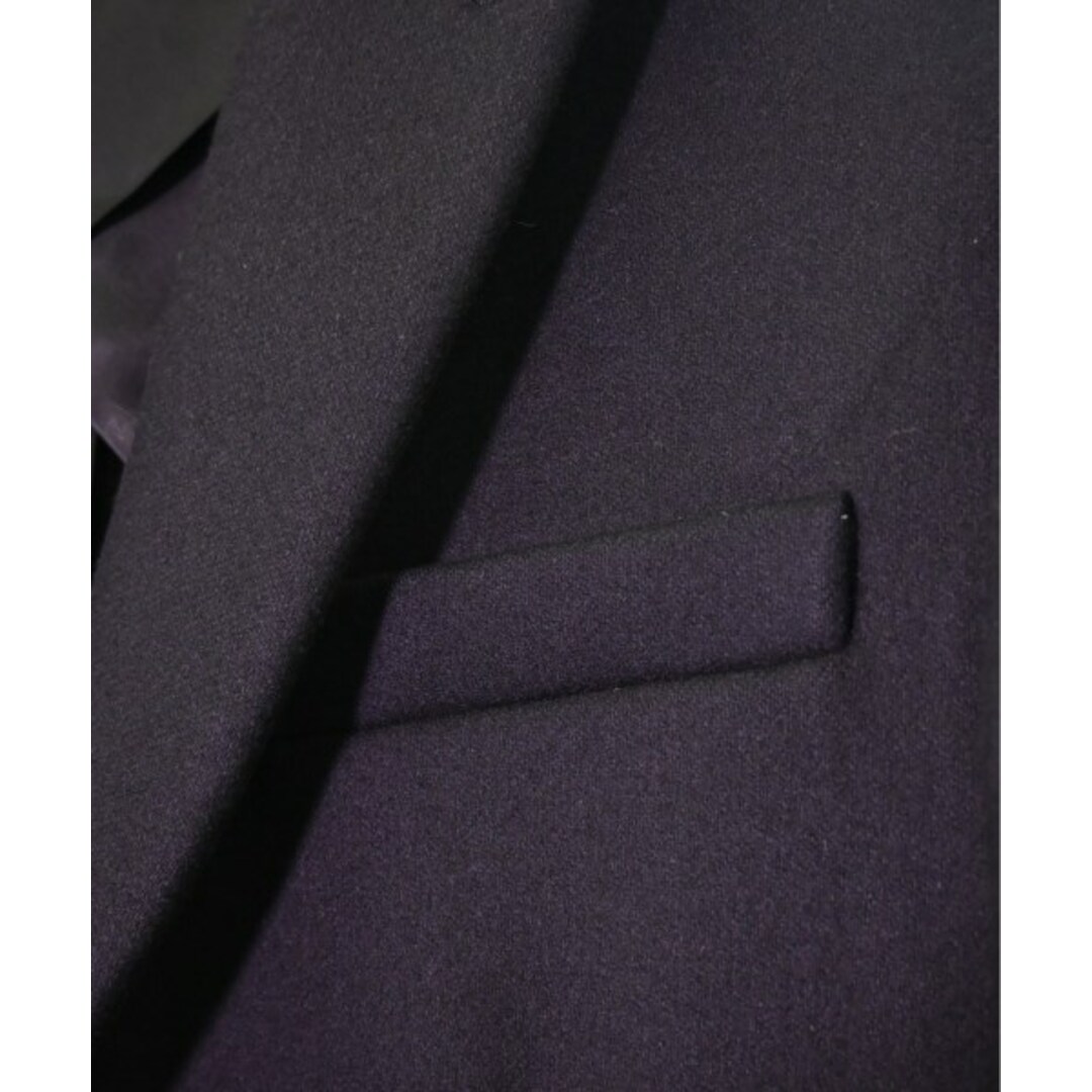Balenciaga(バレンシアガ)のBALENCIAGA バレンシアガ チェスターコート 44(S位) 黒 【古着】【中古】 メンズのジャケット/アウター(チェスターコート)の商品写真