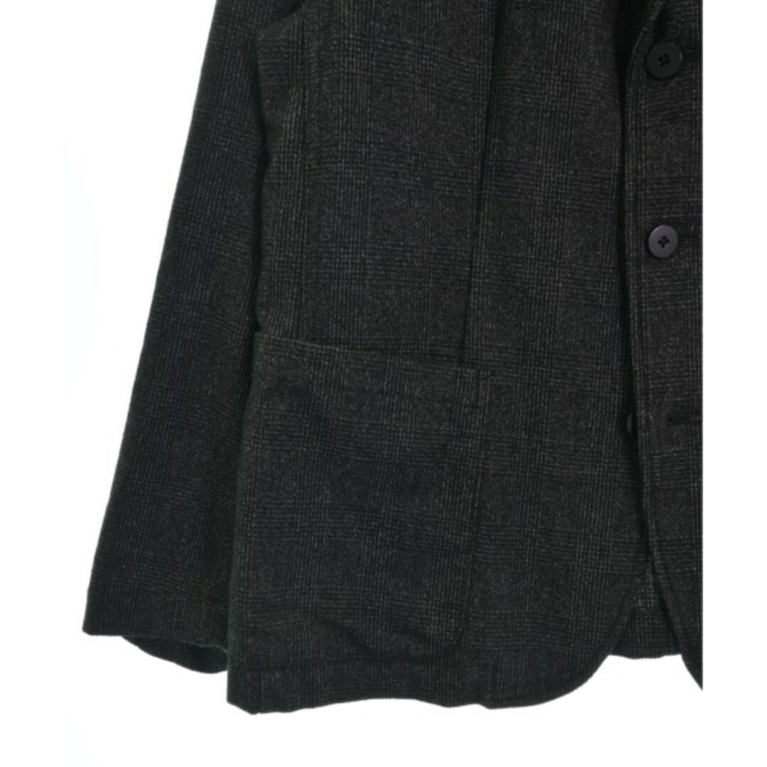 nonnative(ノンネイティブ)のnonnative カジュアルジャケット 1(S位) 黒xグレー(チェック) 【古着】【中古】 メンズのジャケット/アウター(テーラードジャケット)の商品写真