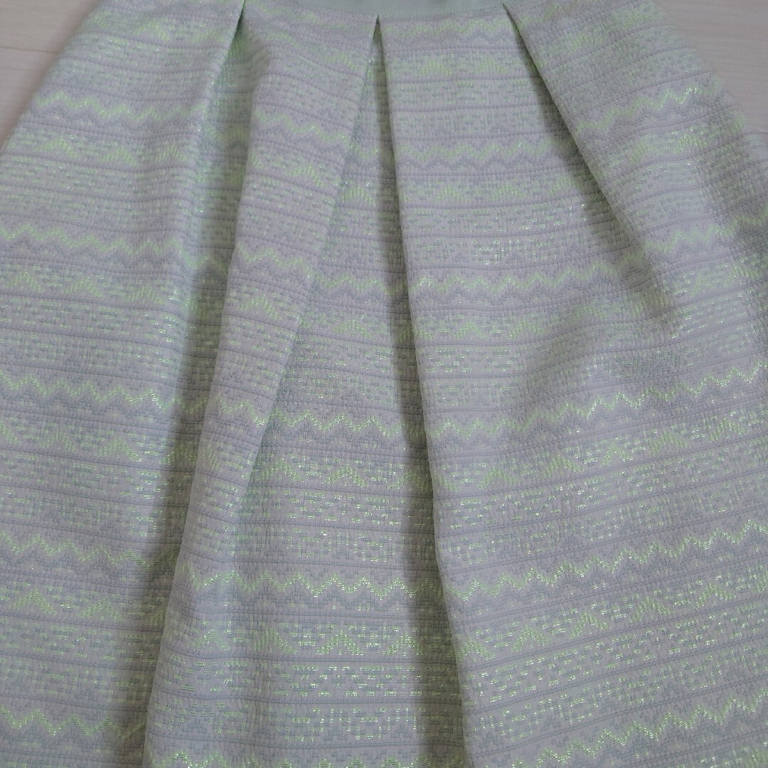 ANAYI(アナイ)の美品＊フランス　dutel creationコラボ　膝丈スカート レディースのスカート(ひざ丈スカート)の商品写真