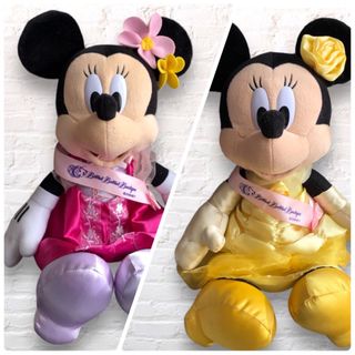 ディズニー(Disney)の【おまとめ専用】ミニー　ぬいぐるみ　ビビディ　ラプ　ベル(ぬいぐるみ)