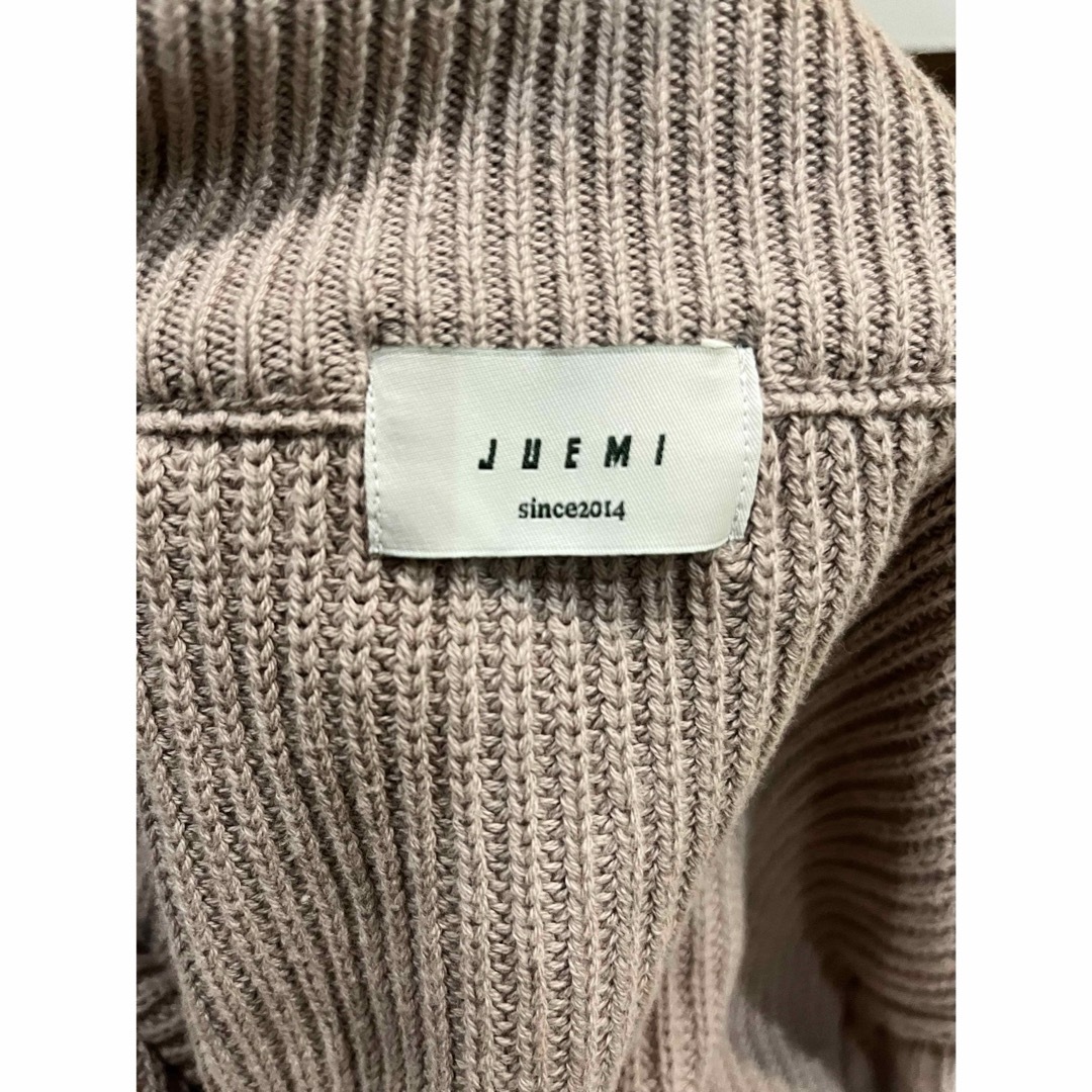 JUEMI(ジュエミ)のjuemi Zip-up Mock Neck Knit レディースのトップス(ニット/セーター)の商品写真