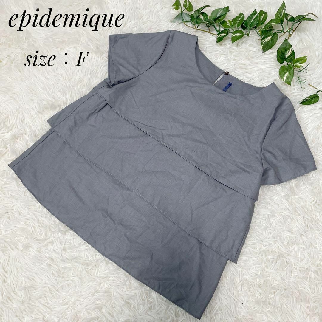 epidemique  エピデミーク　レディース　トップス　半袖　カットソー　F レディースのトップス(Tシャツ(半袖/袖なし))の商品写真