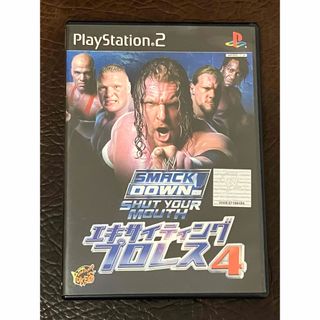 プレイステーション2(PlayStation2)の★ 動作品 PS2 アクション ★ エキサイティングプロレス 4 (家庭用ゲームソフト)