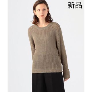 エディション(Edition)のEDITION HARVEST KNIT コットンレーヨン クルーネックニット(ニット/セーター)