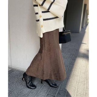 Noble - ノーブル 22AW リバーレース Iラインスカート タイト ロング