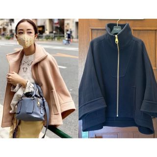 クロエ(Chloe)の美品　Chloe クロエ　ボクシージャケット ショートコート (その他)