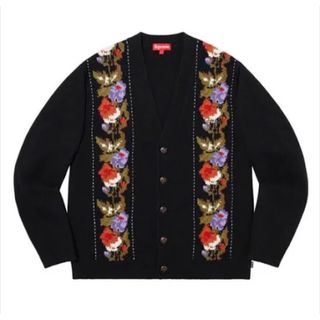 Supreme - Supreme Floral Stripe Cardigan 19aw