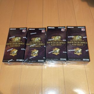 ユウギオウ(遊戯王)の遊戯王　QUARTER CENTURY side:UNITY 4BOX(Box/デッキ/パック)