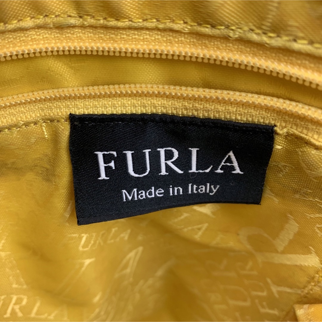 Furla(フルラ)のフルラ FURLA レザー トートバッグ きれい色 ミモザカラー 黄色 レディースのバッグ(トートバッグ)の商品写真