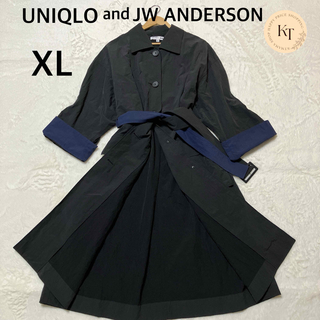 UNIQLO - ユニクロJWアンダーソン　スプリングコート　ベルト　ナイロン素材　大きいサイズ