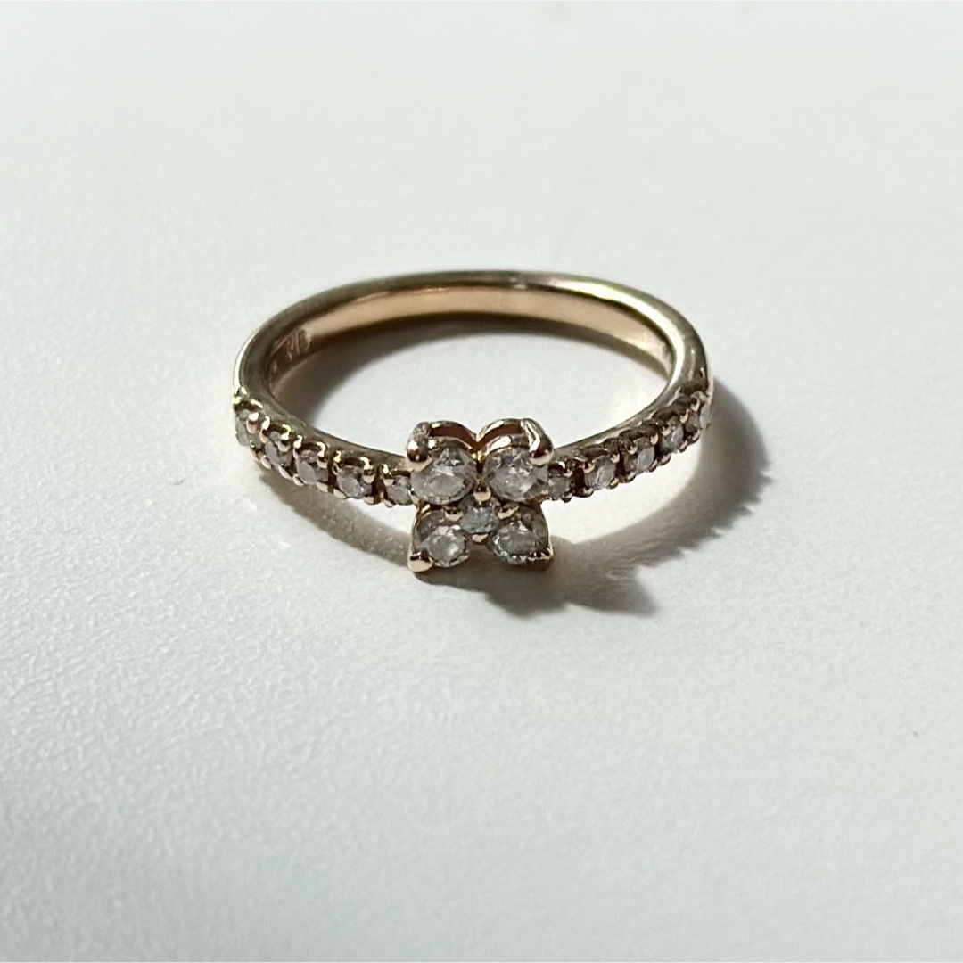 4℃(ヨンドシー)の4℃ プレジェンス　K18ピンクゴールド　リング　ダイヤモンド レディースのアクセサリー(リング(指輪))の商品写真