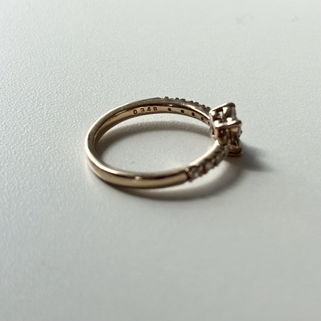 4℃(ヨンドシー)の4℃ プレジェンス　K18ピンクゴールド　リング　ダイヤモンド レディースのアクセサリー(リング(指輪))の商品写真
