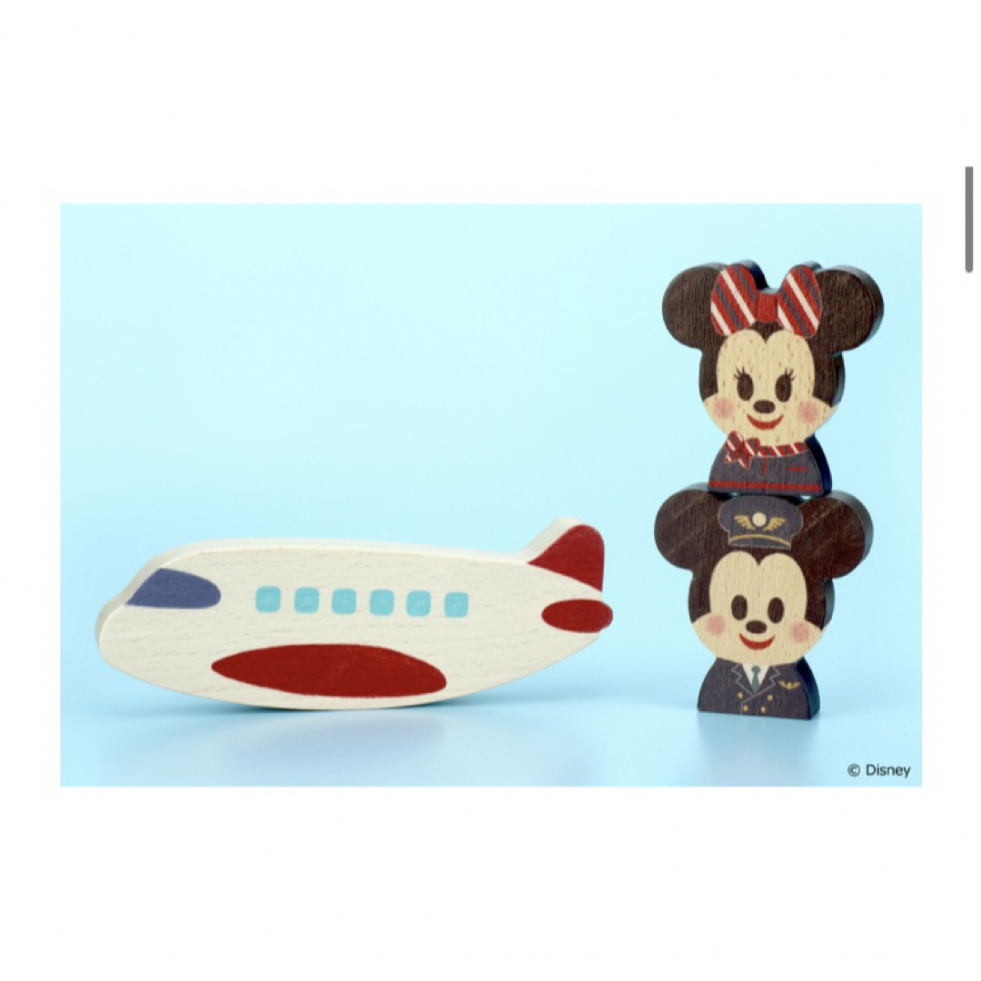 KIDEA(キディア)のJAL 機内販売　キディア　ディズニー　積み木　KIDEA 飛行機　日本航空 キッズ/ベビー/マタニティのおもちゃ(積み木/ブロック)の商品写真