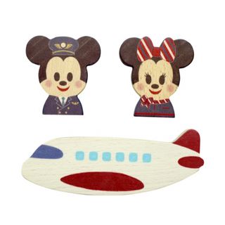 キディア(KIDEA)のJAL 機内販売　キディア　ディズニー　積み木　KIDEA 飛行機　日本航空(積み木/ブロック)