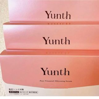 ユンス(Yunth)の【新品・未開封】Yunth 生ビタミンC美白美容液 ユンス　28包×3(美容液)