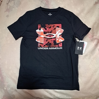 アンダーアーマー(UNDER ARMOUR)のアンダーアーマー キッズTシャツ 黒 150(Tシャツ/カットソー)