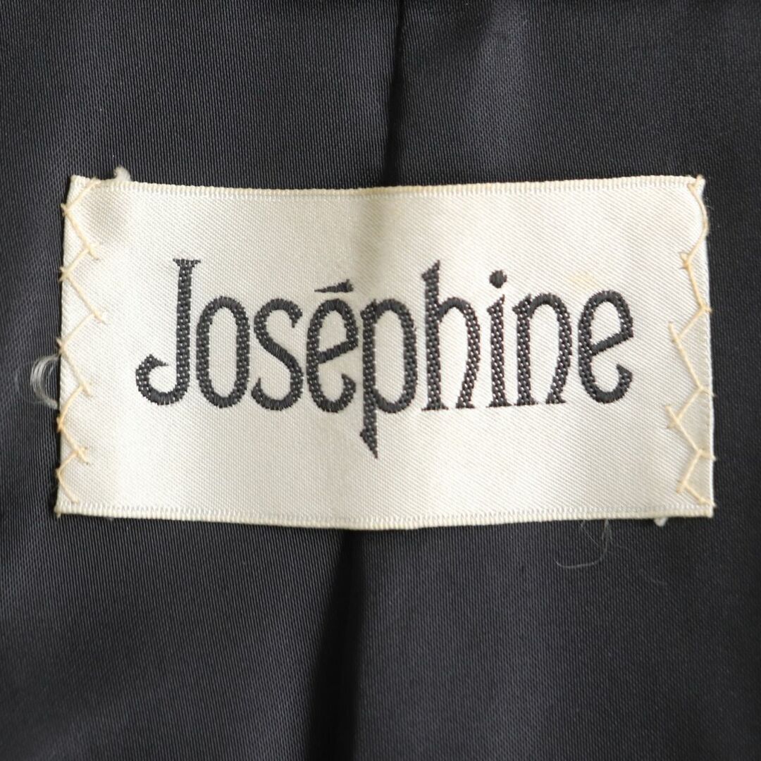 JOSEPH(ジョゼフ)の極美品★Josephine　ジョセフィーヌ　MINK　ミンク　本毛皮コート　9　ダークブラウン（ブラックに近い）　毛質艶やか・柔らか◎ レディースのジャケット/アウター(毛皮/ファーコート)の商品写真