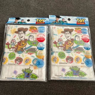 トイストーリー(トイ・ストーリー)の■新品■トイストーリー　子供用ガーゼマスク3枚入り×2点セット(外出用品)