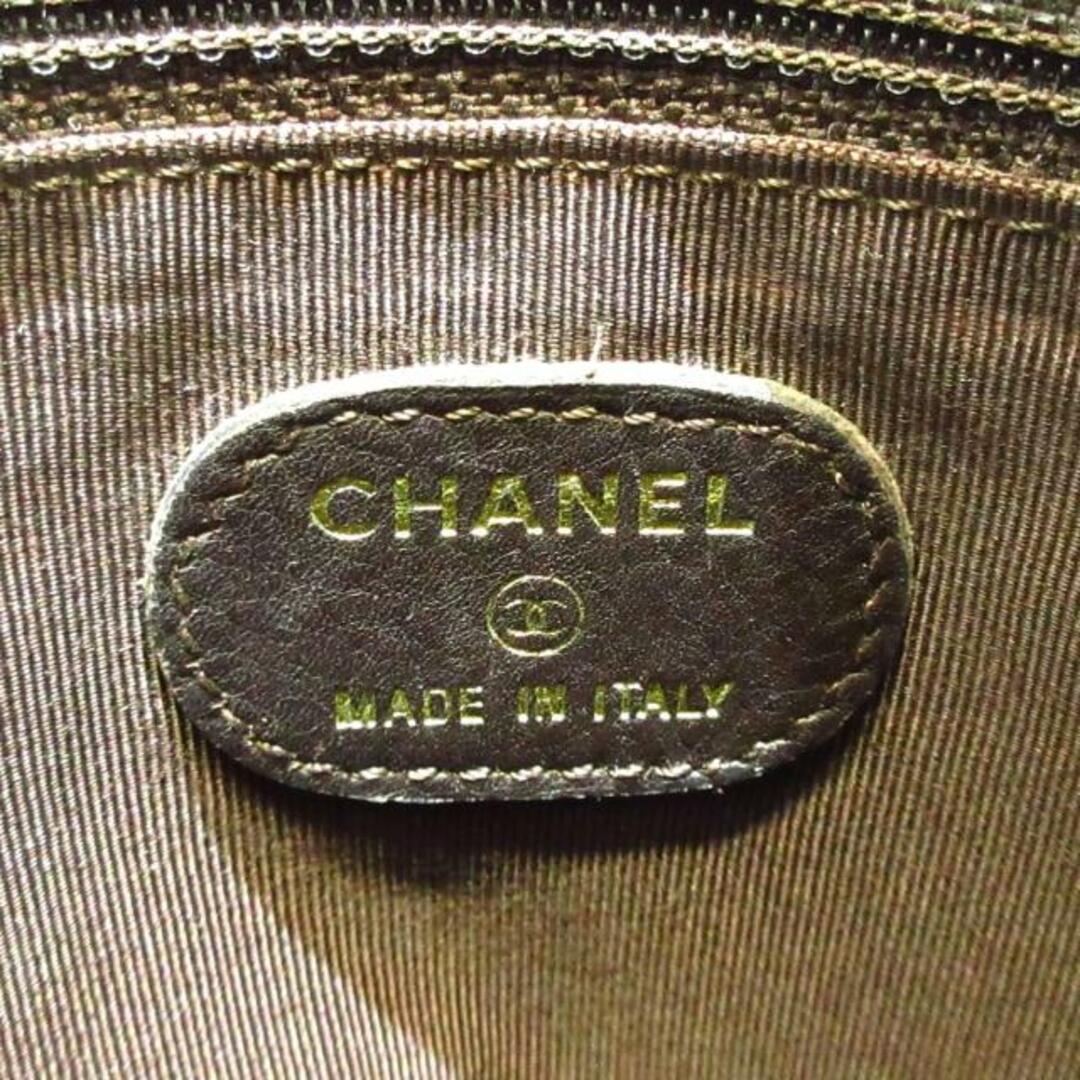 送料無料沖縄 CHANEL(シャネル) ショルダーバッグ レディース - ブロンズ レザー