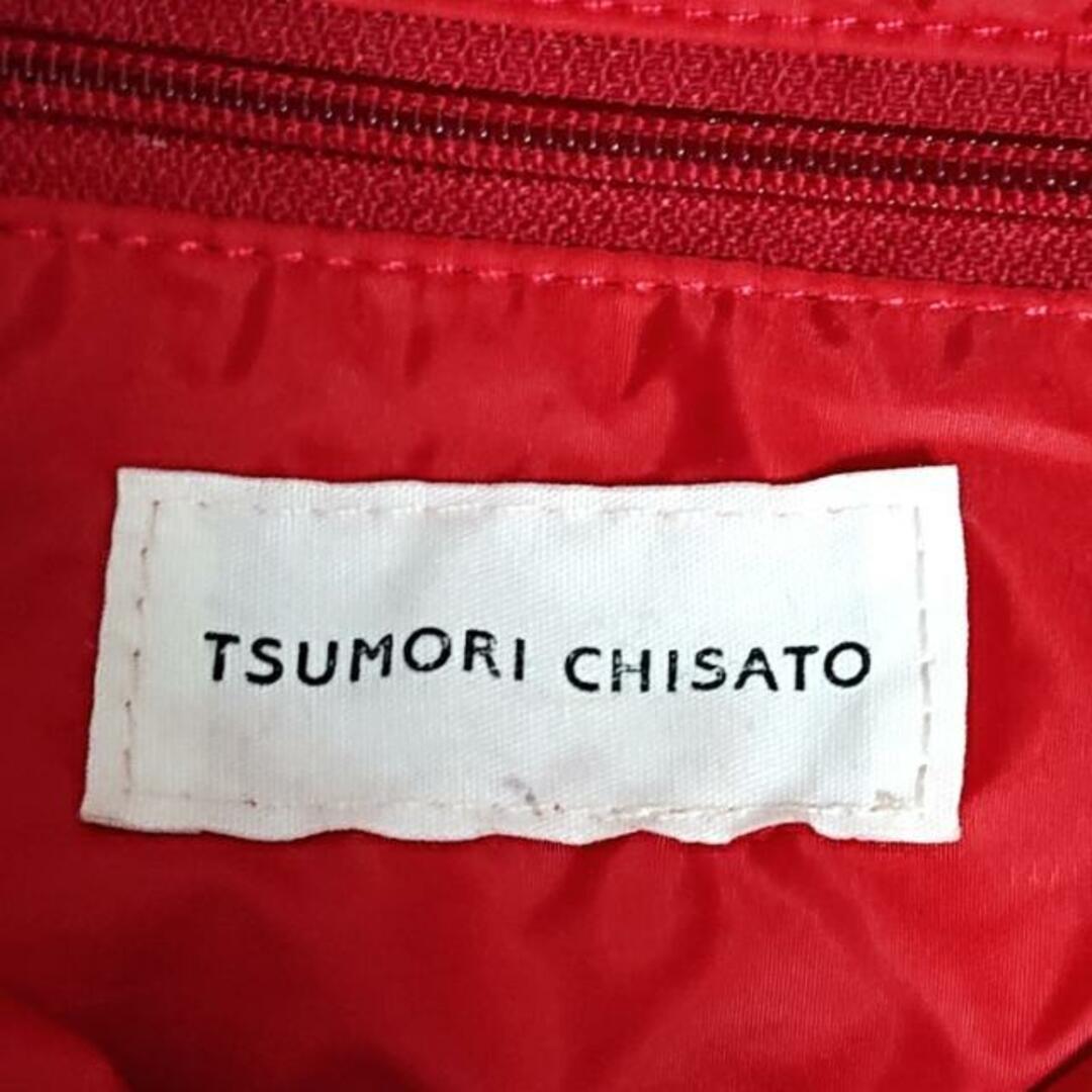 TSUMORI CHISATO(ツモリチサト)のTSUMORI CHISATO(ツモリチサト) リュックサック - レッド ナイロン レディースのバッグ(リュック/バックパック)の商品写真