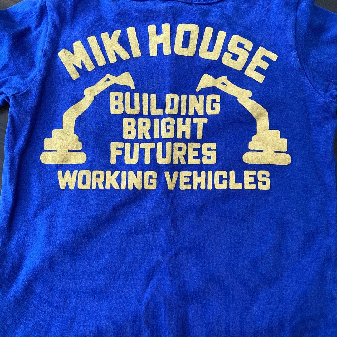 mikihouse(ミキハウス)のミキハウス　ロンティー　90 キッズ/ベビー/マタニティのキッズ服男の子用(90cm~)(Tシャツ/カットソー)の商品写真