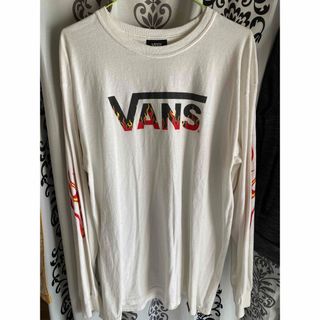 ヴァンズ(VANS)のVANS ファイヤーパターン　フレイム　ロングTシャツ　ロンT(Tシャツ/カットソー(七分/長袖))