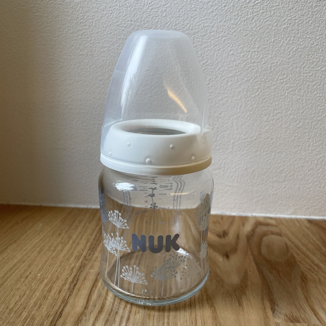 アカチャンホンポ(アカチャンホンポ)のNUK ヌーク ガラス哺乳瓶 120ml キッズ/ベビー/マタニティの授乳/お食事用品(哺乳ビン)の商品写真