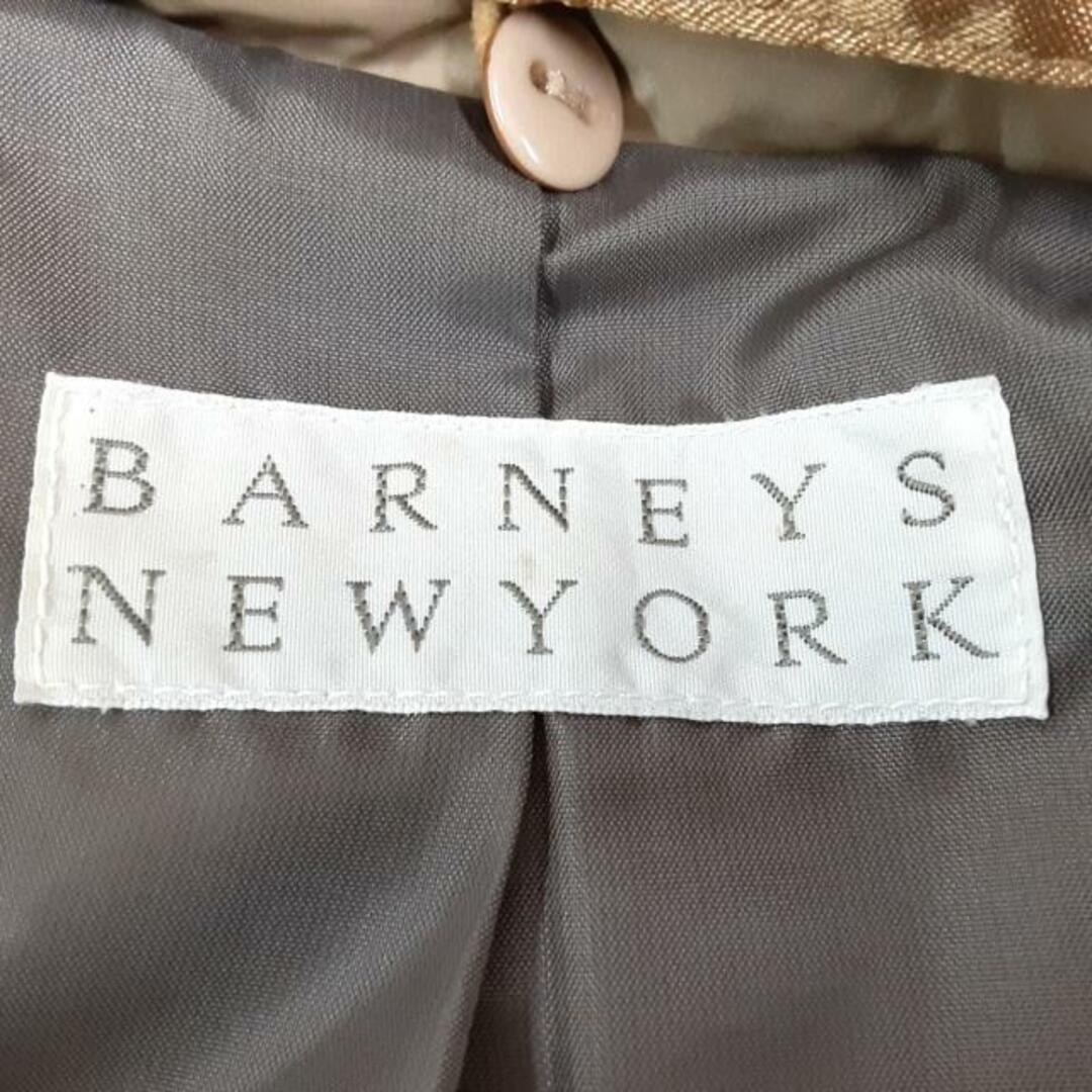 BARNEYS NEW YORK(バーニーズニューヨーク)のBARNEYSNEWYORK(バーニーズ) ダウンコート サイズ40 M レディース - ベージュ 長袖/冬 レディースのジャケット/アウター(ダウンコート)の商品写真