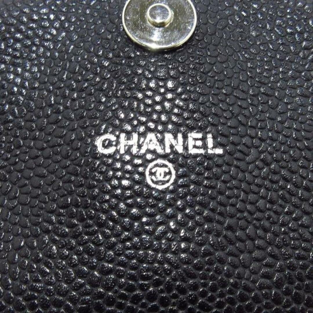 CHANEL(シャネル)のCHANEL(シャネル) 財布 ハーフムーン A40033/Y01588/94305 黒 チェーンウォレット/シルバー金具 キャビアスキン レディースのファッション小物(財布)の商品写真