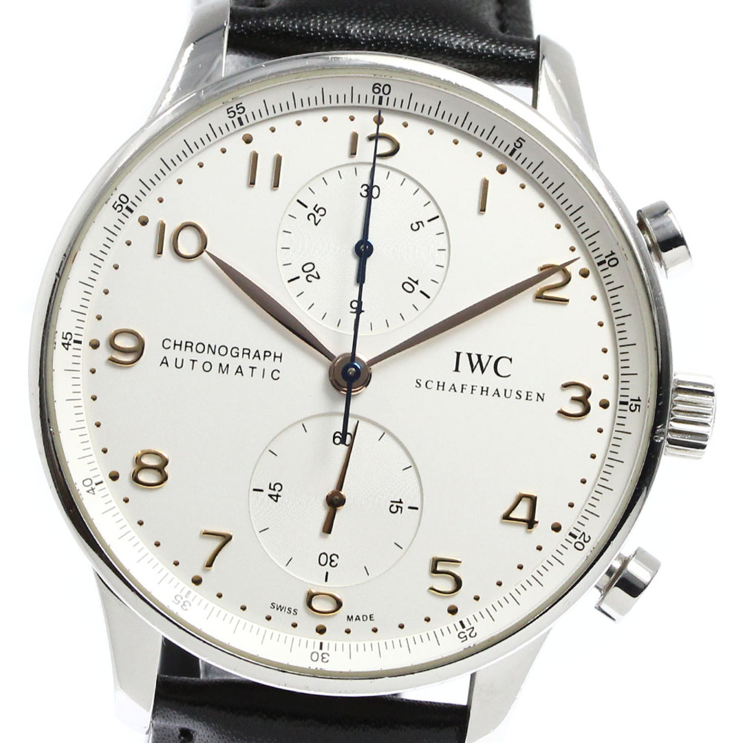 IWC(インターナショナルウォッチカンパニー)のIWC IWC SCHAFFHAUSEN IW371401 ポルトギーゼ クロノグラフ 自動巻き メンズ _802046 メンズの時計(腕時計(アナログ))の商品写真