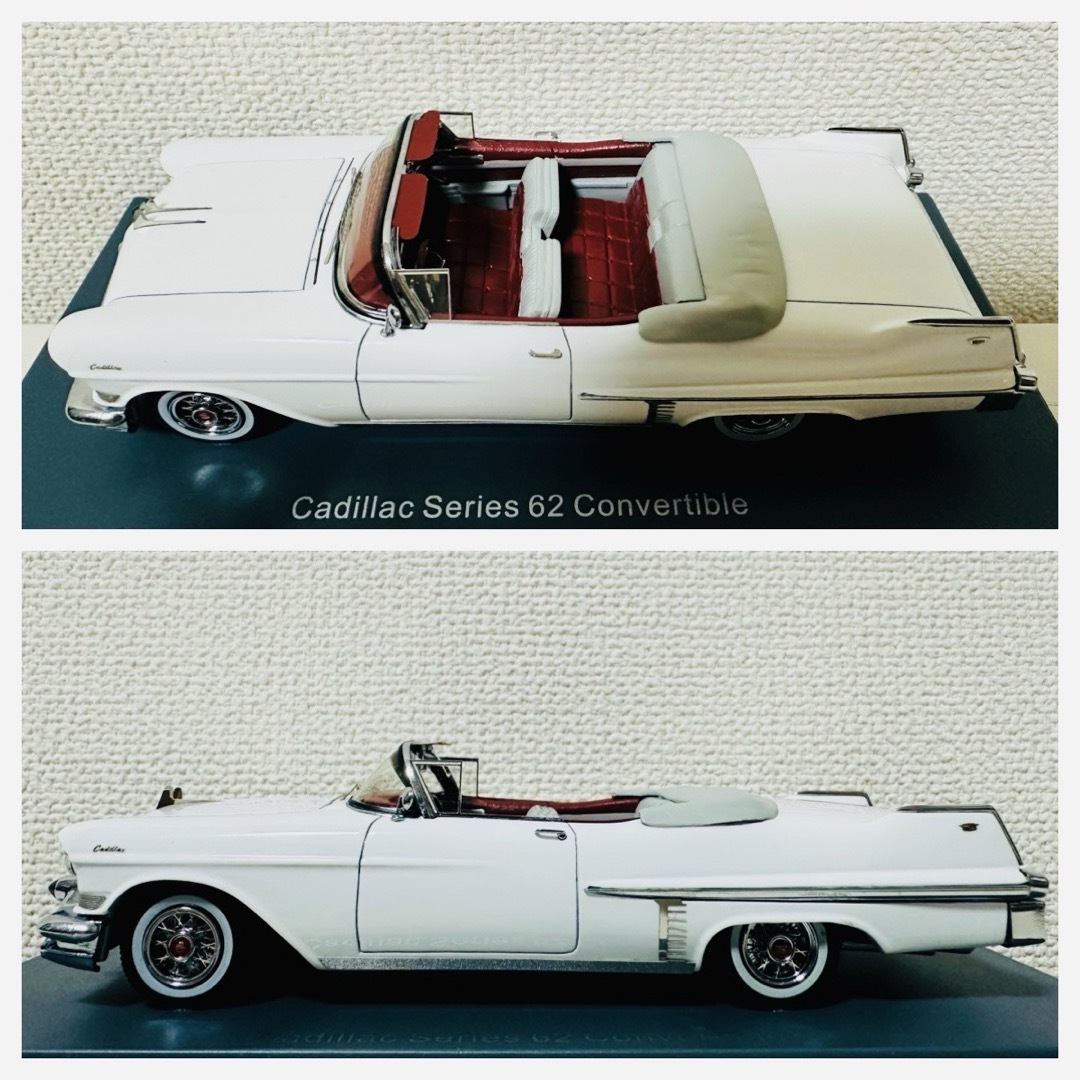 Cadillac(キャデラック)のネオ/'57 Cadillacキャデラック シリーズ62 コンバー 1/43 エンタメ/ホビーのおもちゃ/ぬいぐるみ(ミニカー)の商品写真