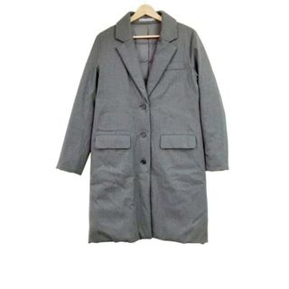 theory luxe(セオリーリュクス) ダウンコート サイズ038 M レディース美品  - グレー 長袖/冬