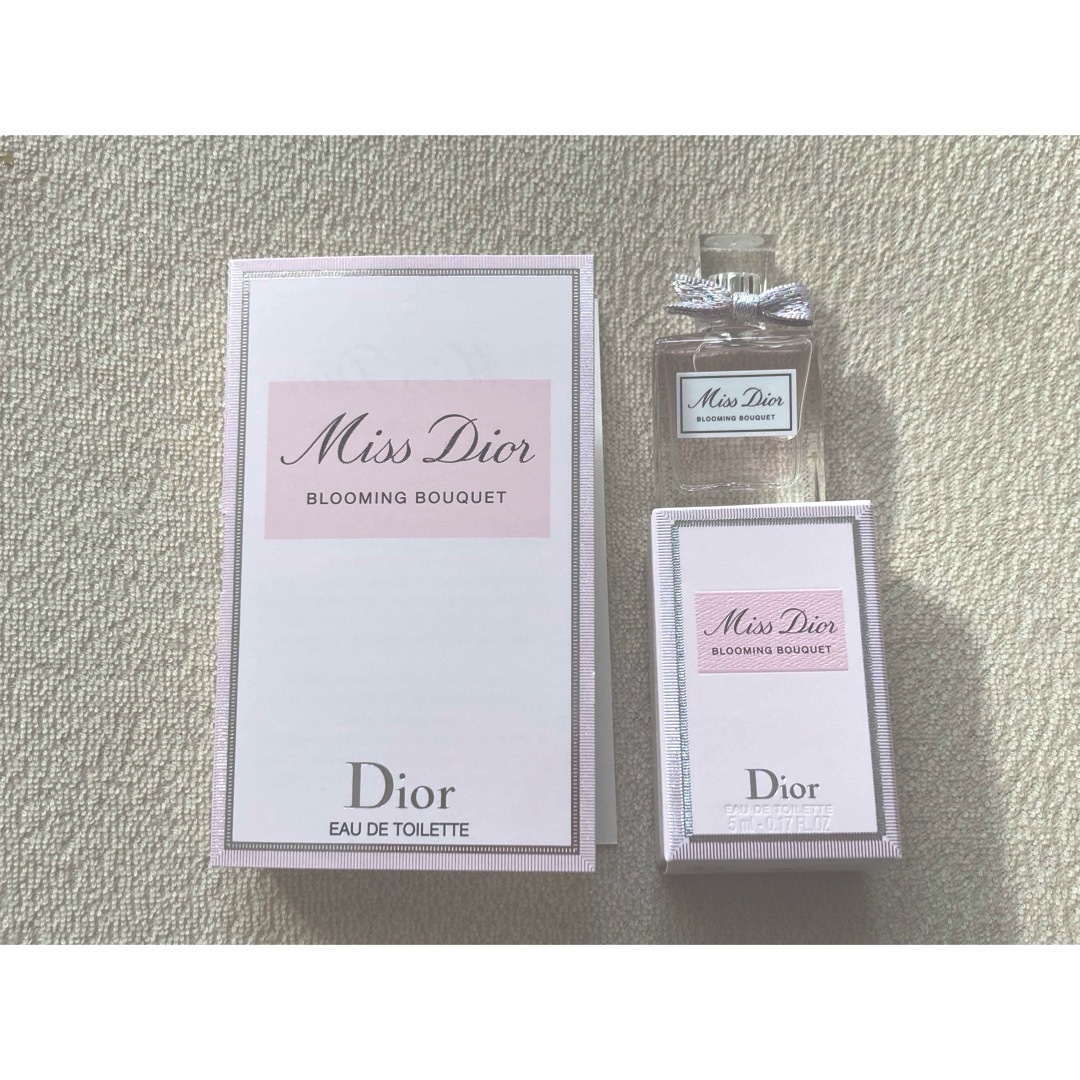 Christian Dior(クリスチャンディオール)のミスディオール　ブルーミングブーケ　香水　サンプル　新品　ディオール コスメ/美容の香水(香水(女性用))の商品写真