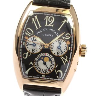 フランクミュラー(FRANCK MULLER)のフランクミュラー FRANCK MULLER 7880MBLDT トノウカーベックス K18PG 自動巻き メンズ 良品 箱付き_800716(腕時計(アナログ))