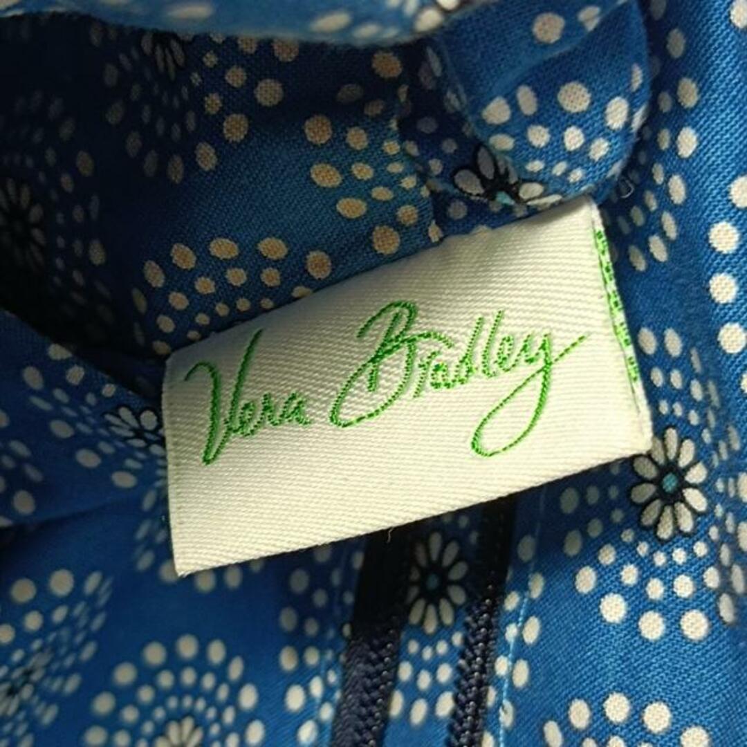 Vera Bradley(ヴェラブラッドリー)のVera Bradley(ベラブラッドリー) ショルダーバッグ美品  - ダークネイビー×ブルー×アイボリー ペイズリー柄 コットン レディースのバッグ(ショルダーバッグ)の商品写真