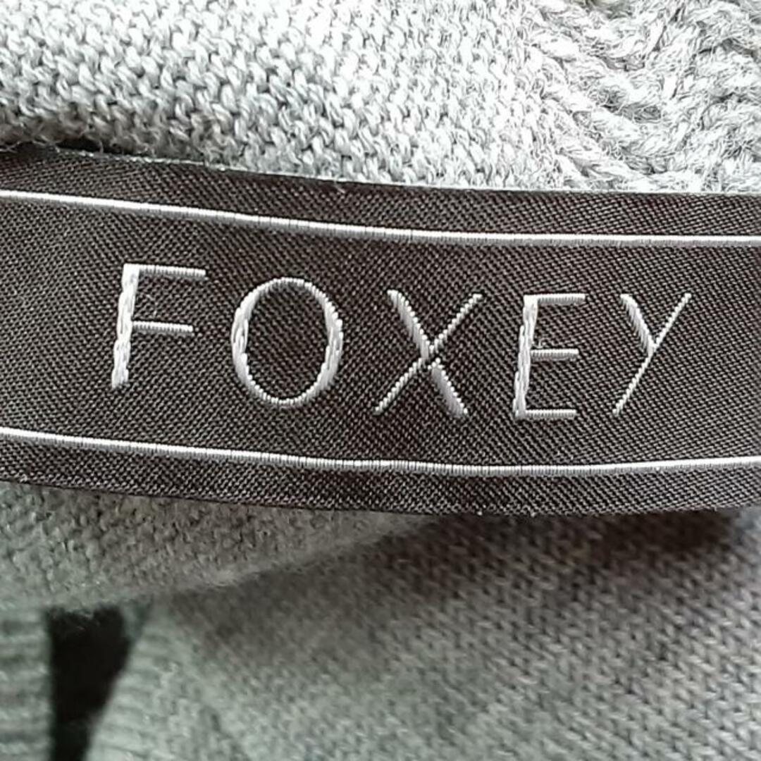 FOXEY(フォクシー)のFOXEY(フォクシー) ボレロ サイズ38 M レディース美品  - ライトグレー 長袖 レディースのトップス(ボレロ)の商品写真