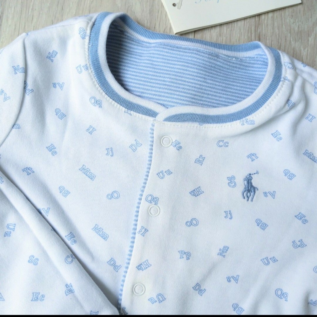 Ralph Lauren(ラルフローレン)の新品タグ付き ラルフローレン リバーシブルカーディガン キッズ/ベビー/マタニティのキッズ服女の子用(90cm~)(カーディガン)の商品写真