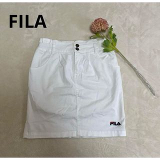 フィラ(FILA)の【FILA】　フィラ　ミニスカート　白色　Mサイズ(ミニスカート)