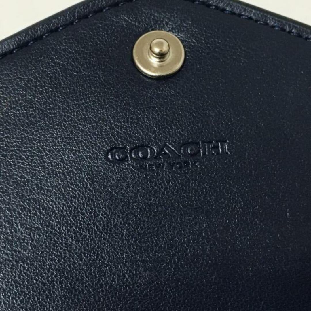 COACH(コーチ)のCOACH(コーチ) 長財布 ソフト ウォレット メタリック レザー ウィズ スター リベット 59511 ネイビー スタッズ/スター(星) レザー レディースのファッション小物(財布)の商品写真