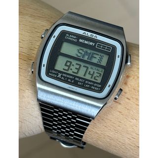 セイコー(SEIKO)のビンテージ/SEIKO/時計/ALBA/デジタル/ウォッチ/レトロ/昭和/80年(腕時計(デジタル))