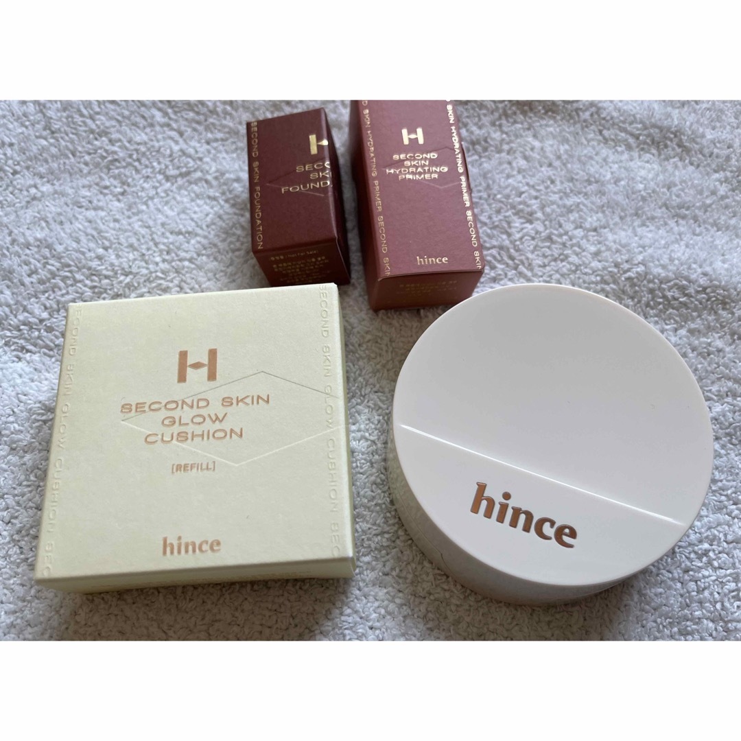 hince(ヒンス)の【hince】クッションファンデーション本体ケース リフィル ミニセット コスメ/美容のベースメイク/化粧品(ファンデーション)の商品写真