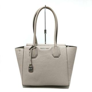 マイケルコース(Michael Kors)のMICHAEL KORS(マイケルコース) ハンドバッグ - グレーベージュ レザー(ハンドバッグ)