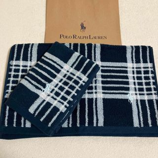 ラルフローレン(Ralph Lauren)のラルフローレン☆ウォッシュ＆フェイスタオル2枚セット(タオル/バス用品)