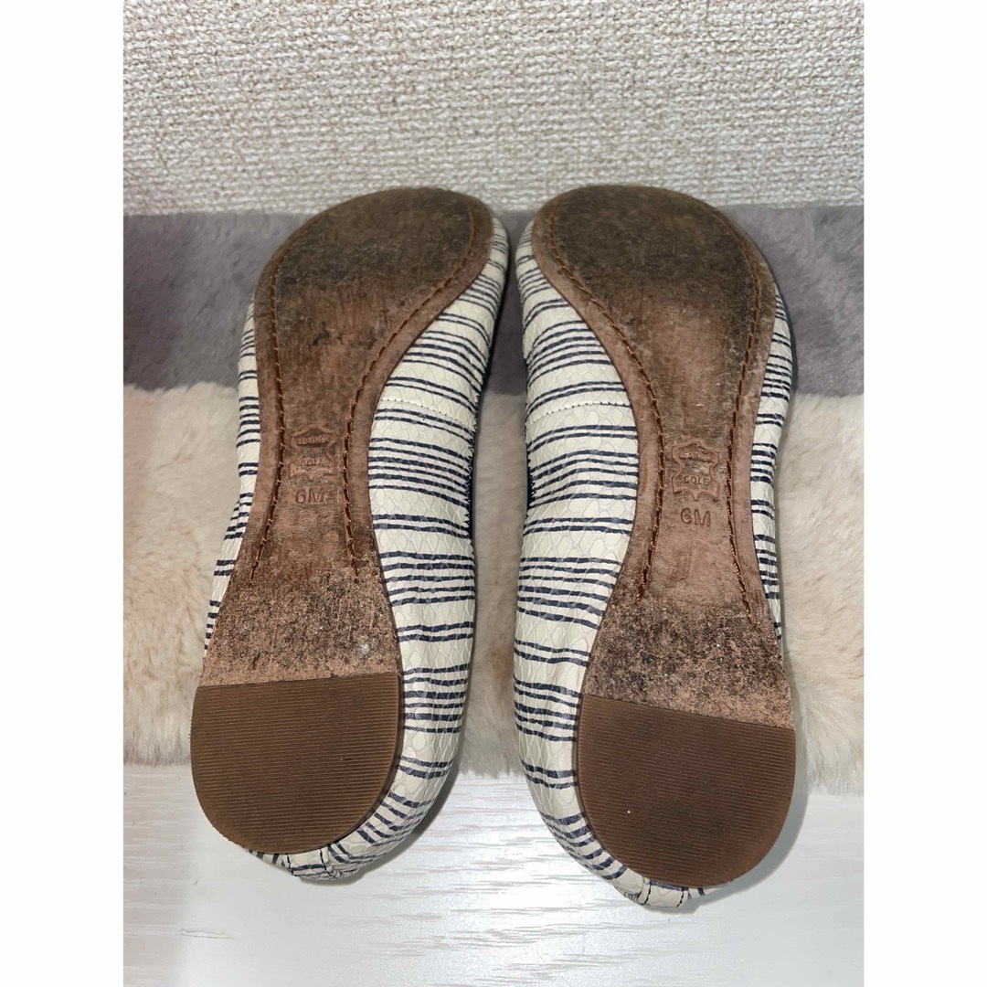 Tory Burch(トリーバーチ)のトリーバーチ　フラットシューズ　サイズ6M 23cmぐらい レディースの靴/シューズ(バレエシューズ)の商品写真