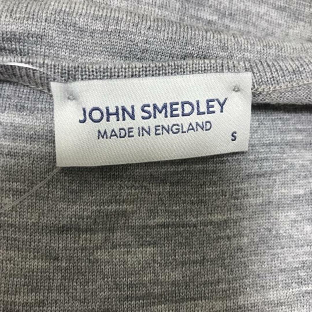 JOHN SMEDLEY(ジョンスメドレー)のJOHN SMEDLEY(ジョンスメドレー) 長袖セーター サイズS レディース美品  - グレー クルーネック レディースのトップス(ニット/セーター)の商品写真