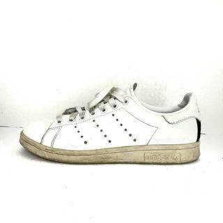 アディダスバイステラマッカートニー(adidas by Stella McCartney)のADIDAS BY STELLA McCARTNEY(アディダスバイステラマッカートニー) スニーカー 25 レディース - 白 スター(星) 合皮(スニーカー)