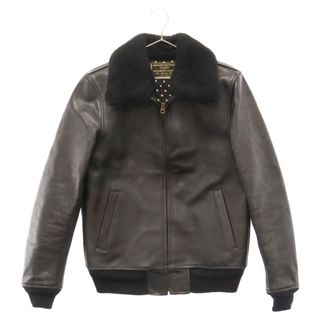 ワコマリア(WACKO MARIA)のWACKO MARIA ワコマリア G-1 LEATHER JACKET ワコマリア G-1 レザージャケット ブラック(フライトジャケット)