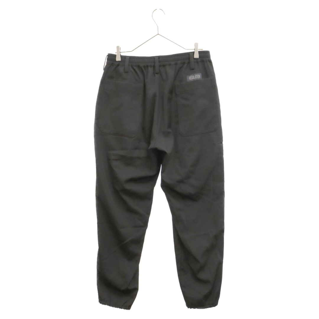 Yohji Yamamoto(ヨウジヤマモト)のREGULATION Yohji Yamamoto MEN レギュレーションヨウジヤマモトメン GABARDINE STRING PANTS HJ-P02-140 ドローストリング パンツ ブラック メンズのパンツ(その他)の商品写真