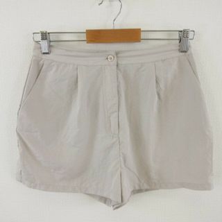 チープマンデー(CHEAP MONDAY)のチープマンデー CHEAP MONDAY ショートパンツ 薄手 グレージュ S(ショートパンツ)